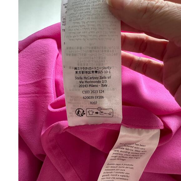 NWT Stella McCartney The Iconic Shirt Honeysuckle Pink 48 / XL - Picture 14 of 16